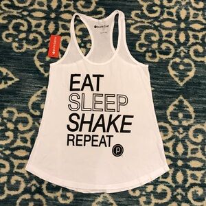 Pure Barre racer back tank size small NWT